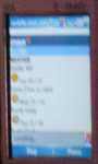 Really blurry picture of the Windows Live Messenger Mobile software